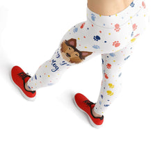 Load image into Gallery viewer, Lovely dog footprints high waist yoga pants - Shopping ing
