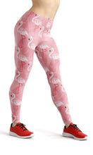 Load image into Gallery viewer, Pink flamingos high waist yoga pants - Shopping ing
