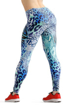 Load image into Gallery viewer, Lake blue fish high waist yoga pants - Shopping ing
