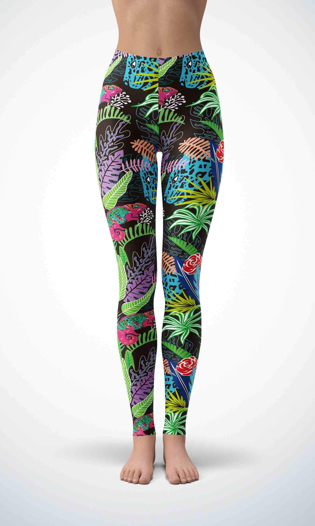 Black jungle  legging - Shopping ing