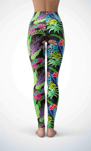 Black jungle  legging - Shopping ing