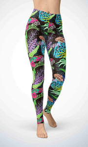 Black jungle  legging - Shopping ing