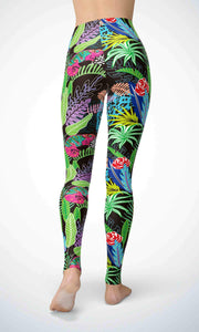 Black jungle  legging - Shopping ing