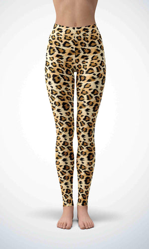 Brown tiger print legging - Shopping ing