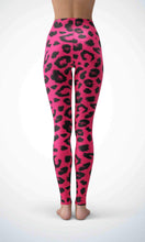 Load image into Gallery viewer, Pink animal skin legging - Shopping ing
