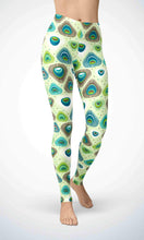 Load image into Gallery viewer, Green peacock legging - Shopping ing
