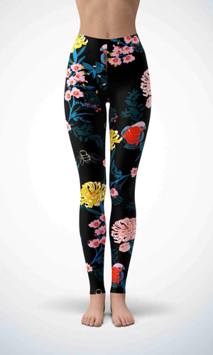 Bee in garden legging - Shopping ing