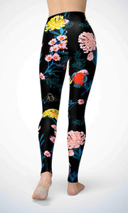 Bee in garden legging - Shopping ing