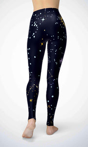 Black wallpaper legging - Shopping ing