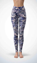 Load image into Gallery viewer, Purple wallpaper legging - Shopping ing
