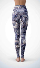 Load image into Gallery viewer, Purple wallpaper legging - Shopping ing
