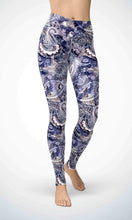 Load image into Gallery viewer, Purple wallpaper legging - Shopping ing
