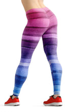 Load image into Gallery viewer, Red ang blue high waist yoga pants - Shopping ing
