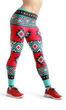Load image into Gallery viewer, Red square high waist yoga pants - Shopping ing
