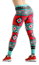 Load image into Gallery viewer, Red square high waist yoga pants - Shopping ing
