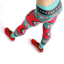 Load image into Gallery viewer, Red square high waist yoga pants - Shopping ing
