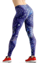 Load image into Gallery viewer, Curved purple high waist yoga pants - Shopping ing
