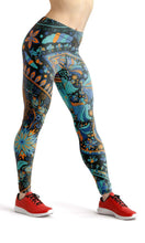 Load image into Gallery viewer, Dream flower high waist yoga pants - Shopping ing
