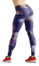 Load image into Gallery viewer, Purple jeans high waist yoga pants - Shopping ing
