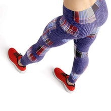Load image into Gallery viewer, Purple jeans high waist yoga pants - Shopping ing
