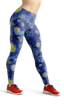 Load image into Gallery viewer, Blue painting high waist yoga pants - Shopping ing
