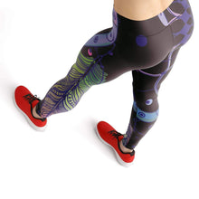 Load image into Gallery viewer, Mysterious lines high waist yoga pants - Shopping ing
