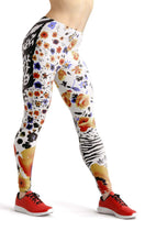 Load image into Gallery viewer, Speckled flowers high waist yoga pants - Shopping ing
