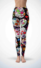 Load image into Gallery viewer, Black skull legging - Shopping ing
