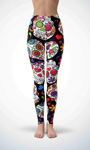 Black skull legging - Shopping ing