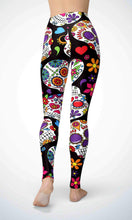 Load image into Gallery viewer, Black skull legging - Shopping ing
