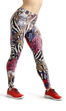 Load image into Gallery viewer, Red skull high waist yoga pants - Shopping ing
