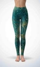 Load image into Gallery viewer, Green flower  legging - Shopping ing
