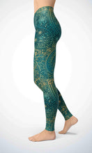 Load image into Gallery viewer, Green flower  legging - Shopping ing
