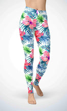 Load image into Gallery viewer, White pink flower legging - Shopping ing

