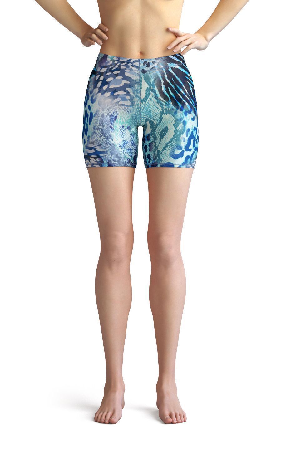 Blue skin super hot shorts - Shopping ing