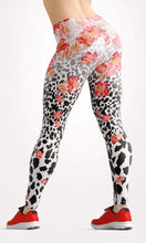 Load image into Gallery viewer, Pink rose lion skin high waist yoga pants - Shopping ing
