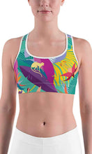 Load image into Gallery viewer, Monkey and jungle sports bra - Shopping ing
