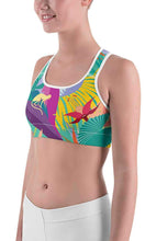 Load image into Gallery viewer, Monkey and jungle sports bra - Shopping ing
