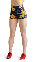Load image into Gallery viewer, Quiet flowers high waist yoga shorts - Shopping ing
