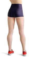 Load image into Gallery viewer, Navy color high waist yoga shorts - Shopping ing

