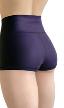Load image into Gallery viewer, Navy color high waist yoga shorts - Shopping ing
