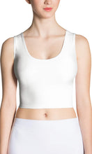 Load image into Gallery viewer, White color sports crop top - Shopping ing
