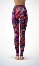 Load image into Gallery viewer, Purple wallpaper legging - Shopping ing
