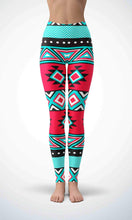 Load image into Gallery viewer, Red wallpaper legging - Shopping ing
