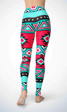 Load image into Gallery viewer, Red wallpaper legging - Shopping ing
