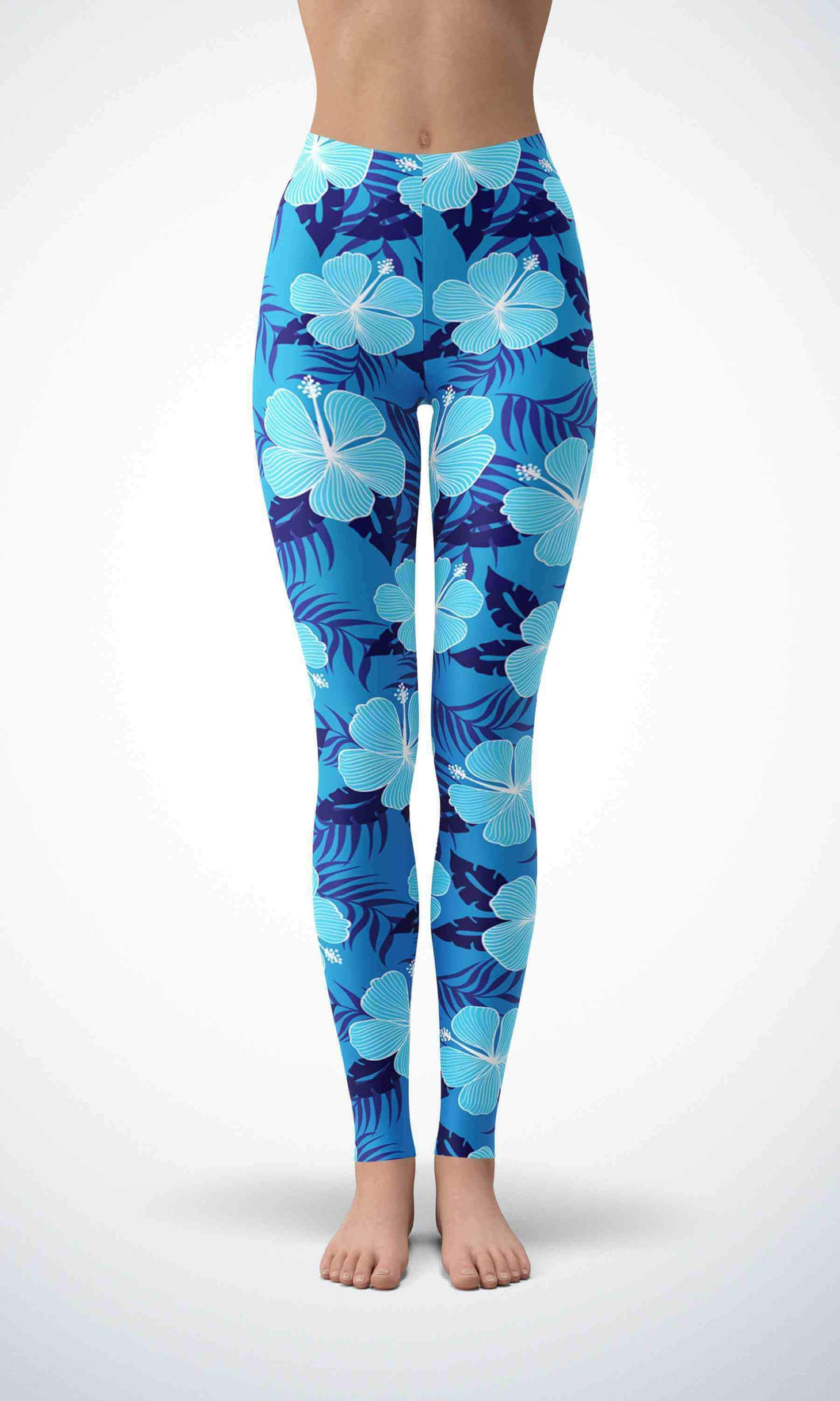 Blue leaf legging - Shopping ing