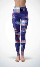 Load image into Gallery viewer, Denim patch print legging - Shopping ing
