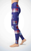 Load image into Gallery viewer, Denim patch print legging - Shopping ing
