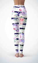 Load image into Gallery viewer, Rose stripe print legging - Shopping ing
