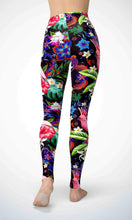 Load image into Gallery viewer, Navy jungle flower legging - Shopping ing
